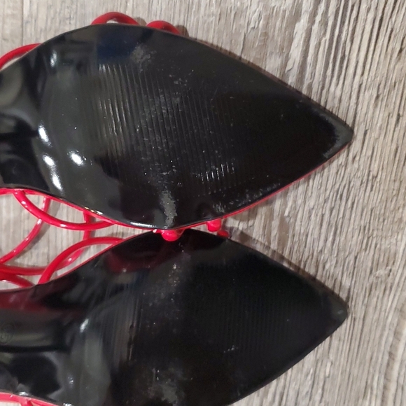 Cape Robbin Cross My Heart Strappy Sandals Size 6.5 - Picture 5 of 5